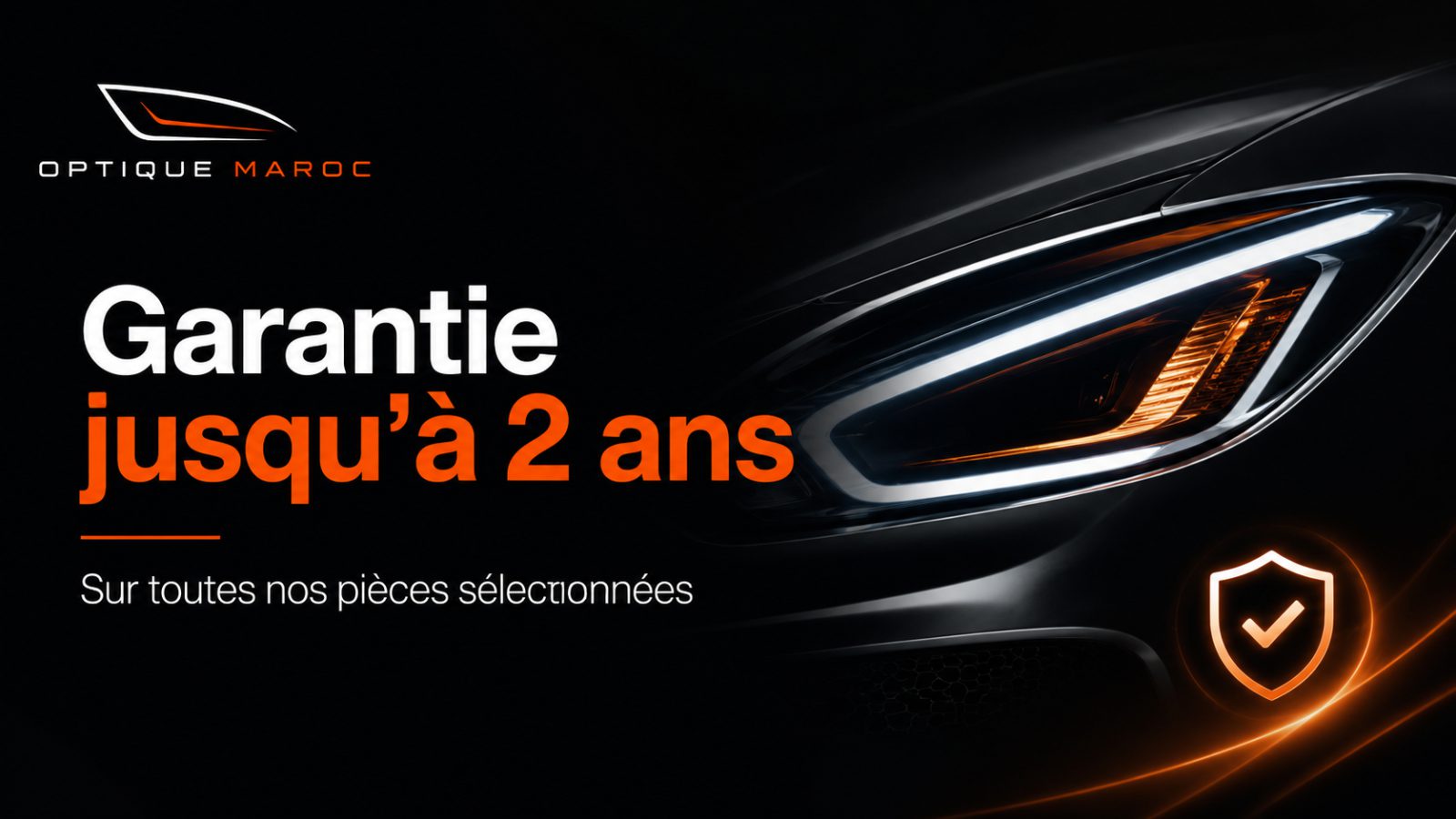 Garantie jusqu'à 2 ans sur toutes nos pièces d'éclairage sélectionnées