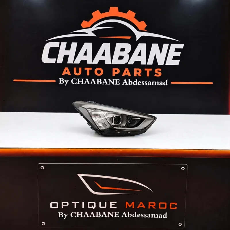 Phare avant gauche Hyundai Santa Fe III DM (2012–2015) — Halogène