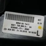 Feu arrière gauche BMW i3 I01 (2015–2022) — LED