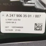 Feu arrière gauche Mercedes GLA H247 (2020–2023) — LED